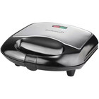 Brentwood Sandwich Maker 2 Slice Nonstick Compact Electric Grill 750W Black