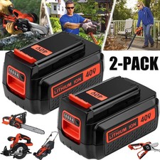 40V 3.0Ah LBX2040 for Black and Decker 40 Volt Lithium Battery LBXR36 LBX1540 US