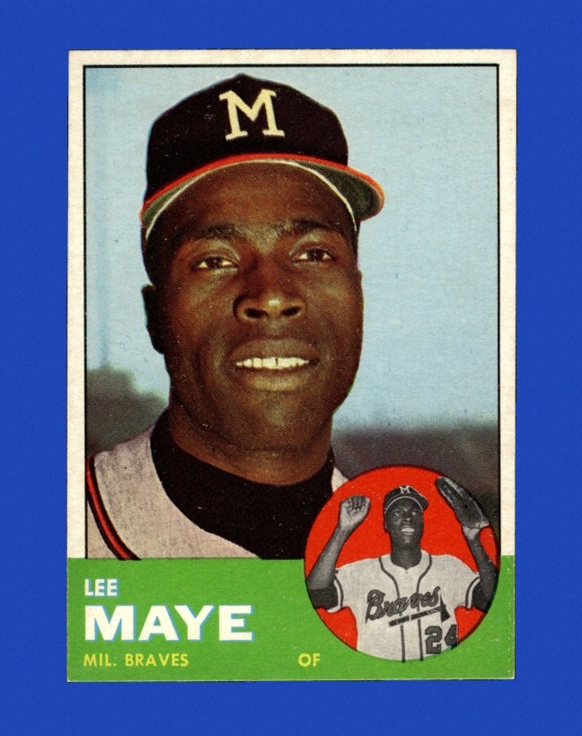 1963 Topps Set-Break #109 Lee Maye NR-MINT *GMCARDS*