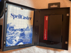 Sega Master System SpellCaster Cartridge Game - Tested/Works - Complete CIB