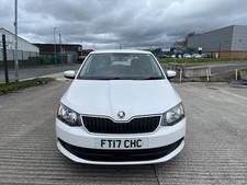 SKODA FABIA SE TSI MK3 FACELIFT 5 DOOR 999cc PETROL 5 SPEED MANUAL 2017 WHITE