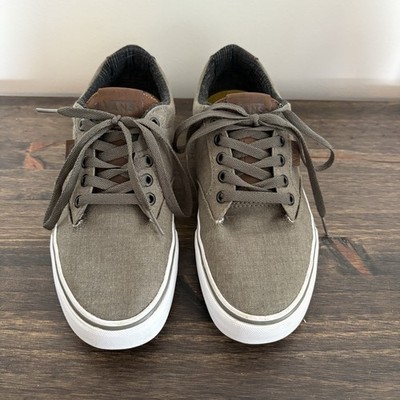 Men s Vans Atwood Olive Green Lace Up Shoes Ortholyte Size 7