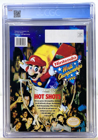 Nintendo Power Magazine 12 Volume #12 Super C Contra 1990 CGC Grade 9.6 MINT NES