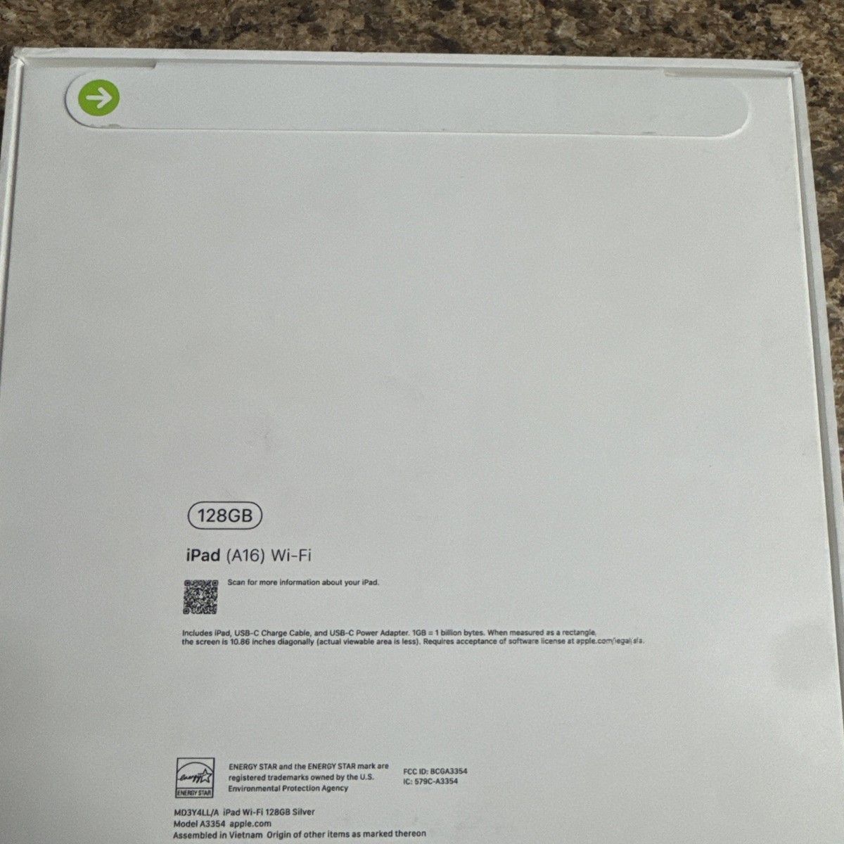 iPad（A16）Wi-Fi 128GB A3354 シルバー Apple iPad (A16) (11th generation) A3354 128 GB, Wi-Fi, 11