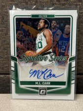 M.L. Carr #SS-MLC Signature Series - 2024-25 Panini Donruss Optic