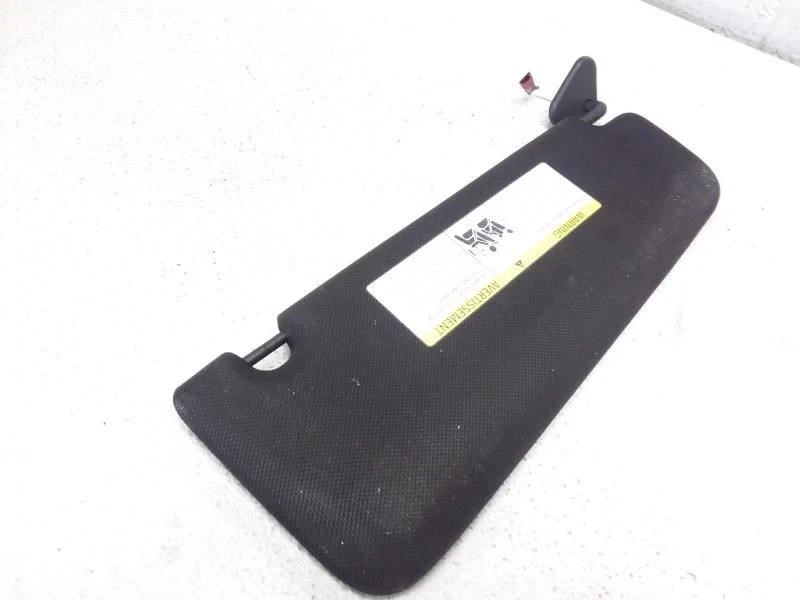 Parasol de tela negro lado izquierdo conductor BMW 750IL con espejo retrovisor iluminado Foto 4 de 4