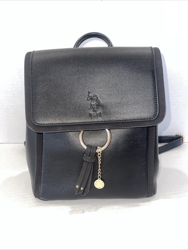 Zaino donna USPA Polo nero - Foto 1 di 7