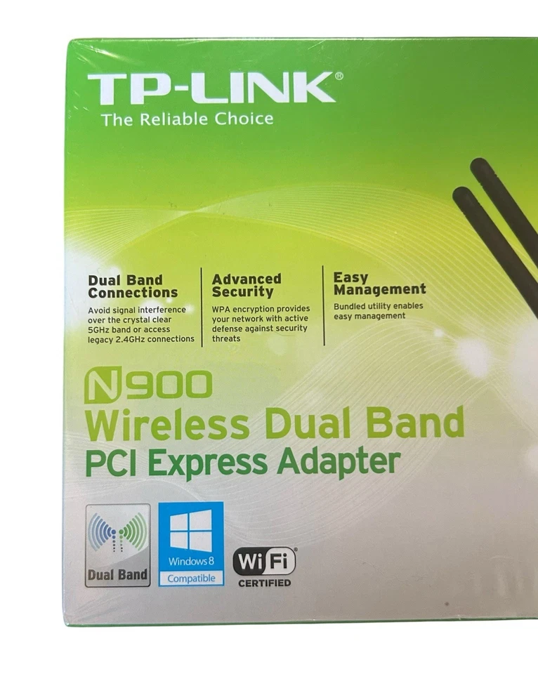 TP-Link N900 Wireless Dual Band PCI Express Adapter TL-WDN4800 NEW Sealed in Box - Image 3 of 4