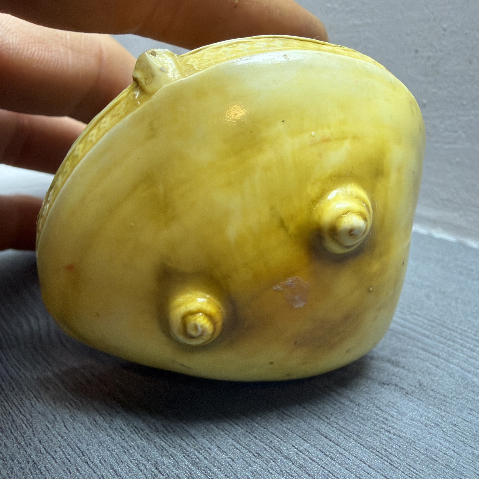 Vintage Japanese 7 Gods of Good Fortune Luck Celluloid Clamshell Diorama Japan