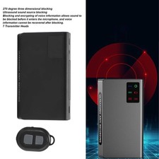 Ultrasound Anti Recording Device 270° Blocking Bug Listening Device Blocker I ❥