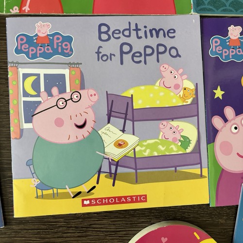 Lot of 12 Peppa Pig Books Scholastic Bedtime Mermaid Queen Christmas Preschool - Imagen 14 de 24