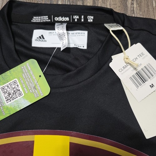 2024 Adidas Venezuela Soccer Shirt Men M Black Copa America World Cup - Picture 4 of 4