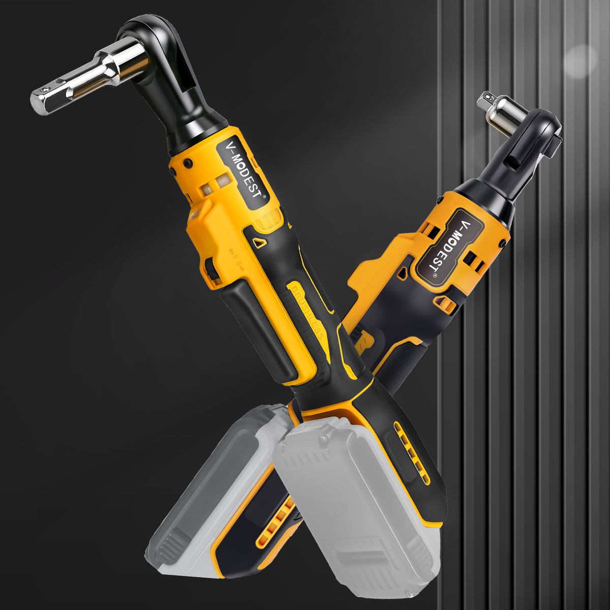 Aazon.co: Cordless Ratchet Wrench Kit for Dewalt 20V Battery, 45 Ft