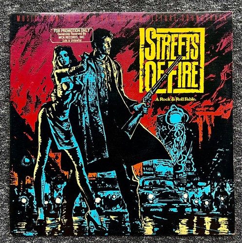 STREETS OF FIRE 1984 LP Music From The Motion Picture Sounbdtrack - Picture 10 of 24
