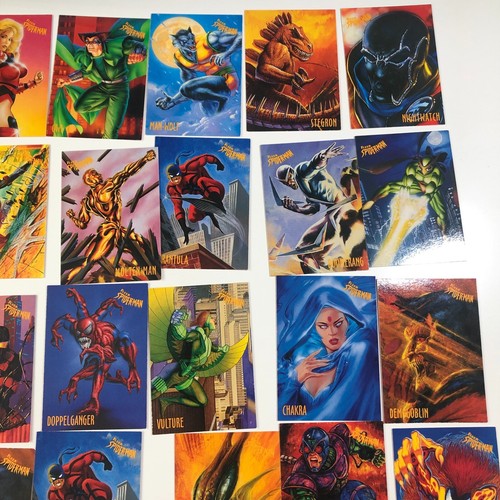 Marvel Comics Spider-Man 1997 Fleer Skybox Trading Card Lot X 35 - Bild 5 von 8