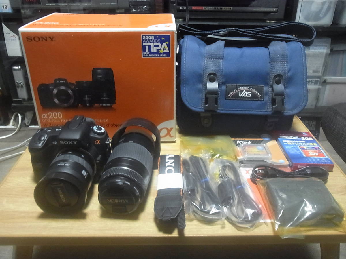 利用小✨SONY α200 Zoom Lens Kit 【公式通販】 利用小✨SONY α200 Zoom Lens Kit 【公式通販】