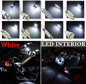 Newest Led Car Interior Light Bulbs Package Kit For Ford