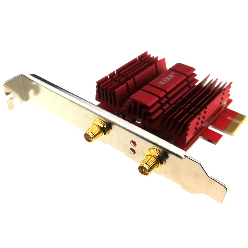 AX200 Desktop PCIe Wireless Adapter Windows 11 Dual Band WiFi 6 Bluetooth Card - Image 4 of 4