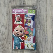 CoComelon Toddler Girls 5-Pack Panties Multicolor 2T 3T 100 Cottton