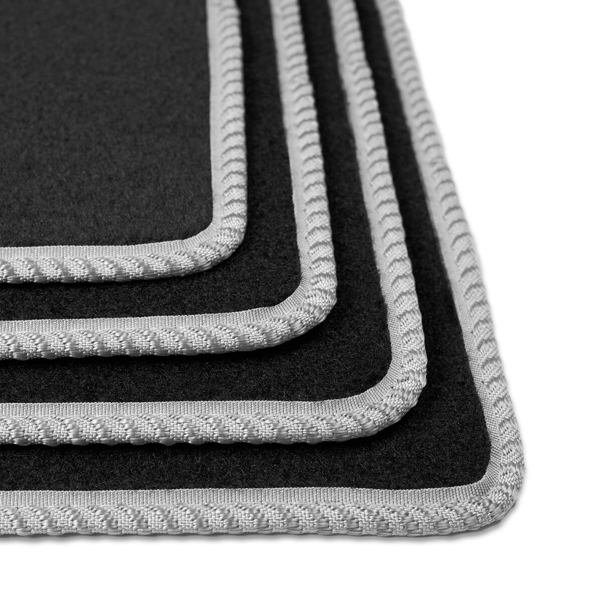 For Vauxhall Crossland X 2017 to 2021 Tailored Car Floor Mats Black