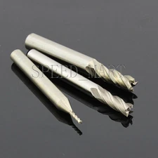 1 pcs 5.5mm*6mm*13mm*57mm Four 4 Flute HSS & Aluminum End Mill Cutter CNC Bit