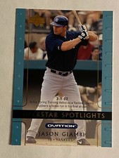 2002 Upper Deck #104 Jason Giambi Yankees Superstar Spotlight