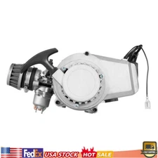 2-Stroke Pull Start Engine Motor Kit 49cc for Mini Pocket Dirt Bike Scooter ATV