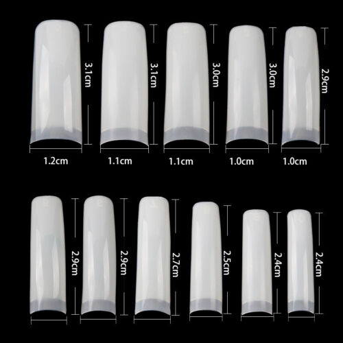 KnowU Silicone Hand Adapter Nail Practice Nail Model Nails Extension Nail 550pcs - Picture 2 of 12