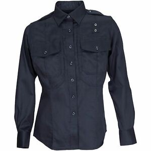 Polyester-Cotton Fabric Style 61159 5.11 Tactical Womens Class B Twill PDU Short Sleeve Shirt