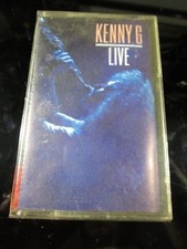 Kenny G, Live, Cassette Tape, 1989