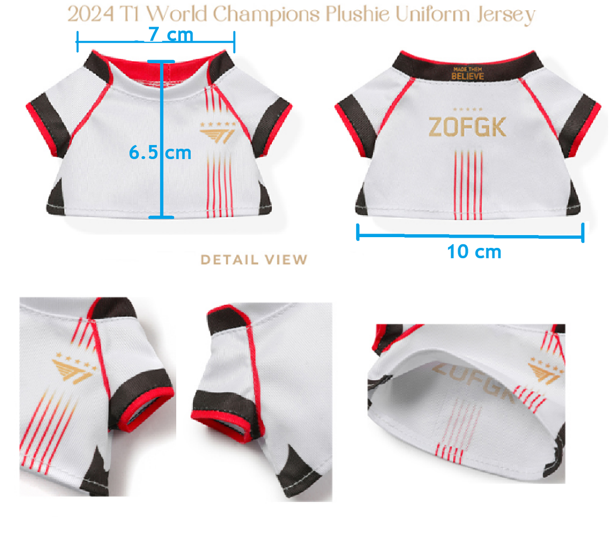 (LoL ゲーム) T1 WORLDS CHAMPIONS UNIFORM Game Lol World Champion Skt T1 Team Players Uniforms Faker