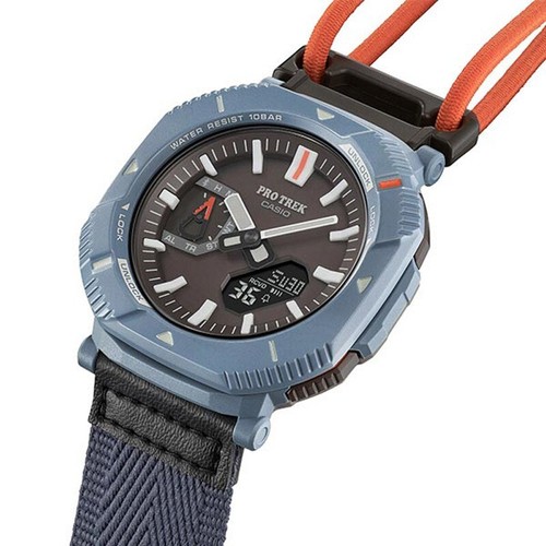 CASIO PRO TREK PRJ-B001B-2JF Hiker Line Solar Bluetooth Analog Digital Men Watch - Picture 6 of 11