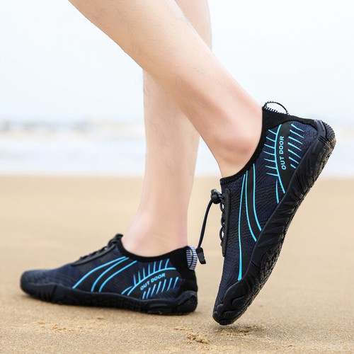 Men Women Beach Water Shoes Barefoot Swim Diving Surf Yoga Aqua Sports Quick Dry - Picture 17 of 57