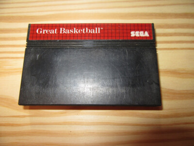 Cartouche Seule GREAT BASKETBALL Pour Sega Master System - Jeu Rétro