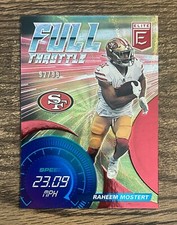 2021 Panini Donruss Elite Football Raheem Mostert Full Throttle Insert /99
