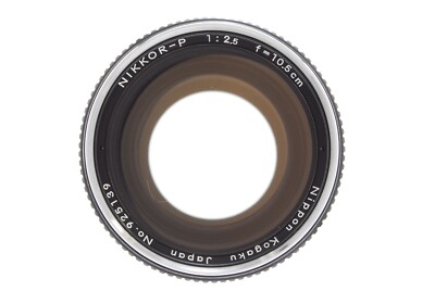 N MINT]Nikkor-P Nippon Kogaku 10.5cm 105mm f2.5 Tele-Portrait Lens