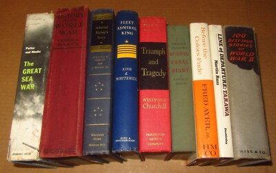 #ad #ad Guadalcanal Diary Fleet Admiral Triumph amp;Tragedy etc. WWII Hardcover book Lot $57.50