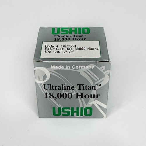 (5) USHIO Ultraline Titan Series 12V 50W SP12 MR16 18,000 Life Hours 1003554 - Picture 2 of 4