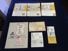 Vtg 1962-63 Michigan Consumers POWER & LIGHT Co Bright Ideas Pamphlet lot of7 A5