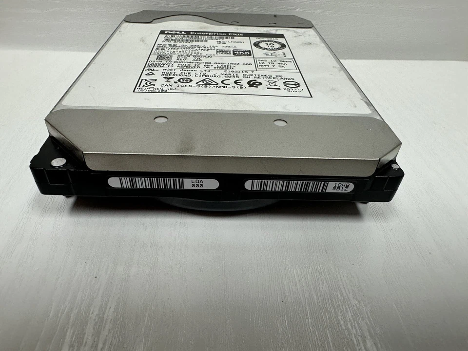 Dell XGYWN 10TB Enterprise Plus LFF 3.5in SAS-3 12G 7.2K HDD 0XGYWN - Image 4 of 4