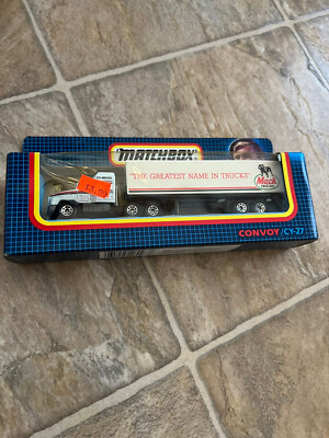 matchbox the greatest name in trucks convoy cy-27