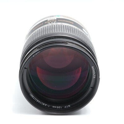 Minolta STF 135mm f/2.8 T4.5 MF Lens w/hood for Sony A mount [Exc+