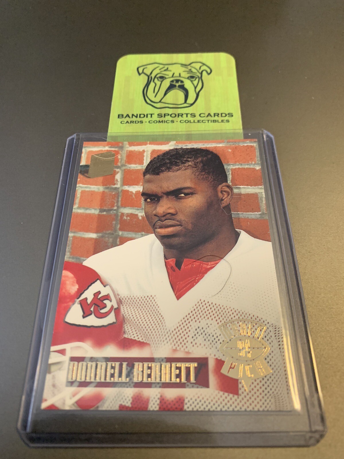 1994 Stadium Club Football Card #462 Donnell Bennett RC