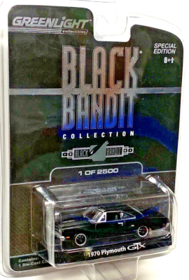 Greenlight Black Bandit Special Edition 1970 Plymouth GTX 1 of
