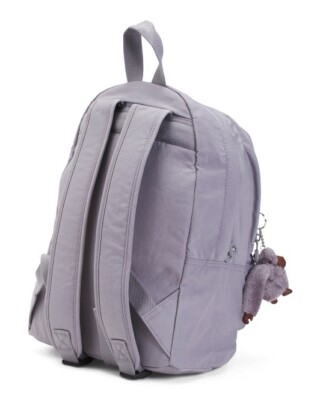 KIPLING Nylon Challenger School Backpack Dove Grey Adjustable‎ Straps KIPLING Nylon Challenger School Backpack Dove Grey  main image 4