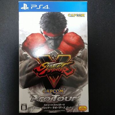 ストリートファイターＶ　ＣＡＰＣＯＭ　Ｐｒｏ　Ｔｏｕｒ　サポーターズ　パッケージ PS4 Street Fighter V CAPCOM Pro Tour Supporters Package