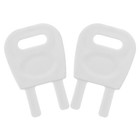 2 Pcs Tissue Box Key Paper Towel Dispenser Roll Holder Commercial Bathroom