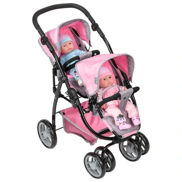 silver cross dolls double pram