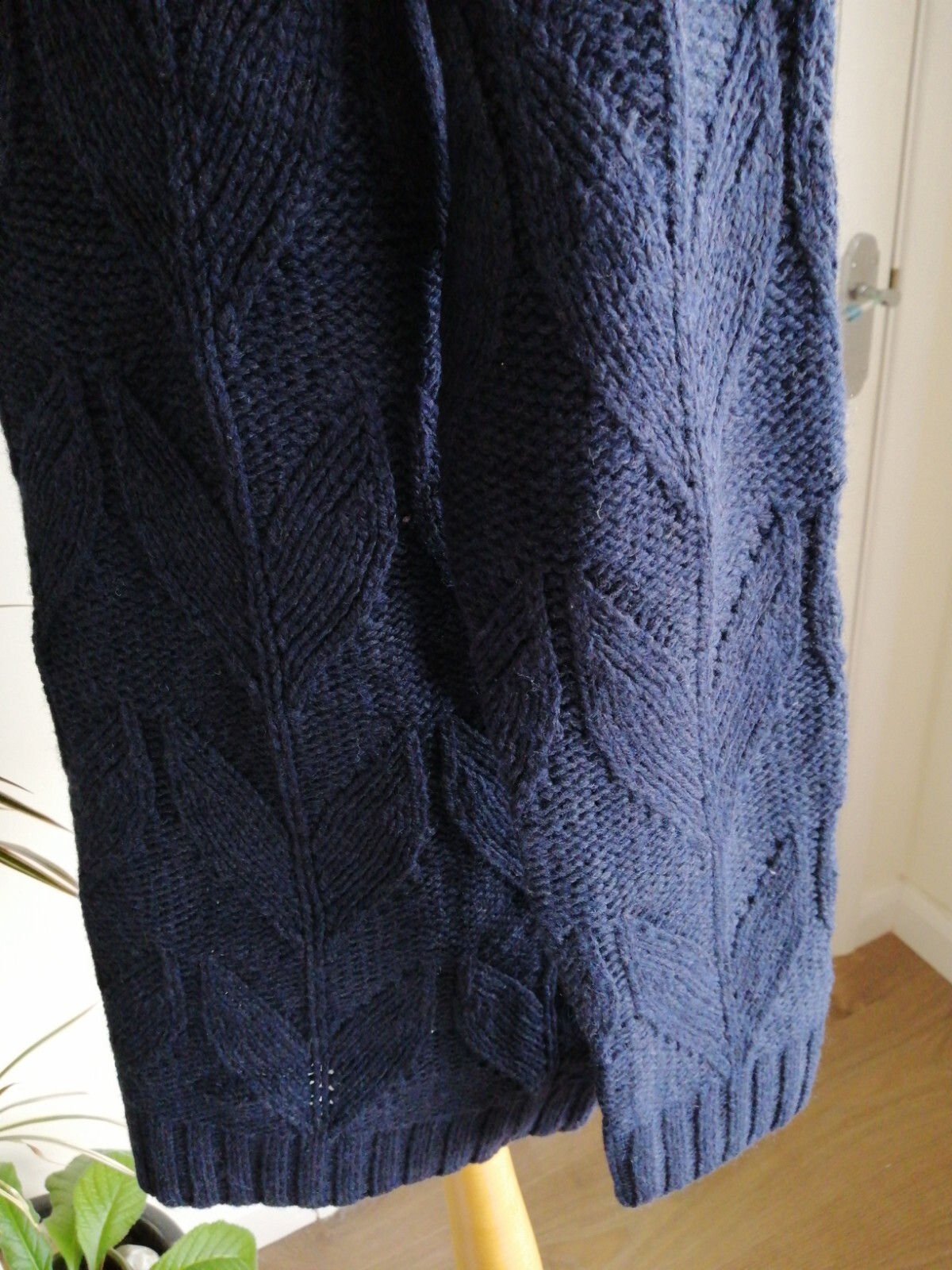 FAB!! Seasalt Coast Road long jumper Merino and Cotton winter warm Navy