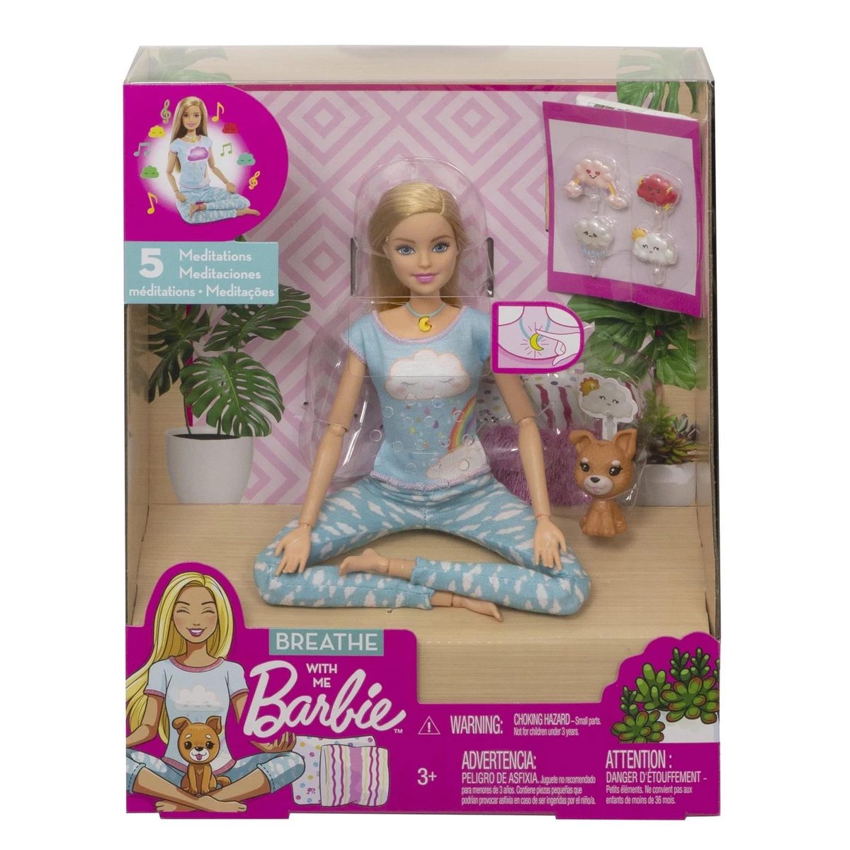 Barbie Breathe with Me Meditation Doll eBay